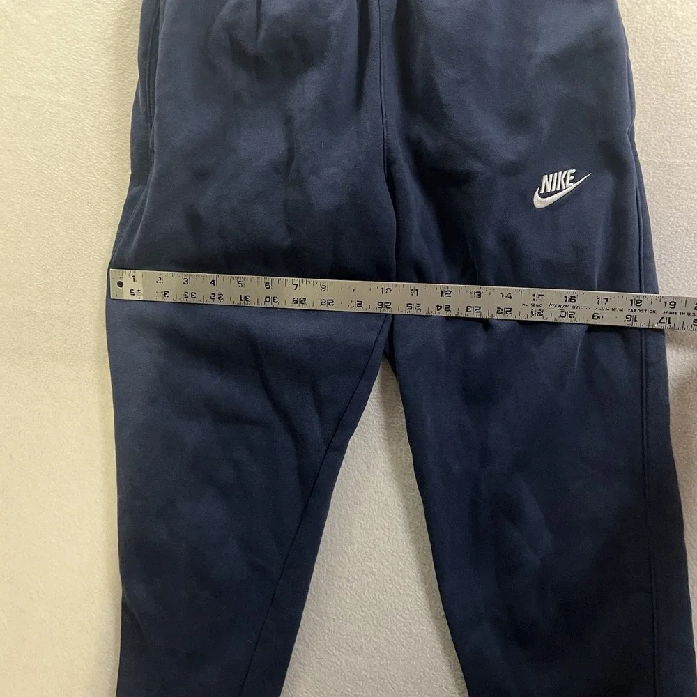 Nike Sportswear Club Fleece Pants Navy Blue Sweatpants Gym Men's XS BV2707-410